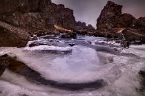 33 Cascata di ghiaccio nel Parco Nazionale di ThingvelLir